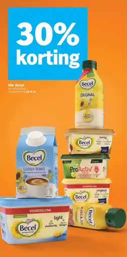 Albert Heijn Alle Becel aanbieding