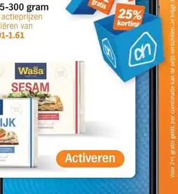Albert Heijn Waša SESAM aanbieding