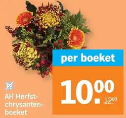 Albert Heijn AH Herfstchrysanten boeket aanbieding