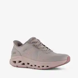 Scapino Skechers BOBS Sport Arc waves dames sneakers taupe aanbieding