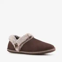 Scapino Skechers Cozy Campfire dames pantoffels bruin aanbieding