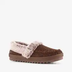 Scapino Skechers BOBS Cozy Kiss - Snug Stitch dames pantoffels bruin aanbieding