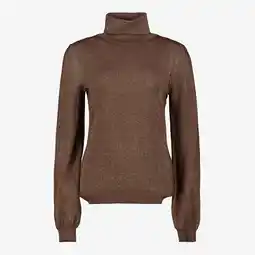 Scapino TwoDay dames coltrui met lichte glans bruin aanbieding