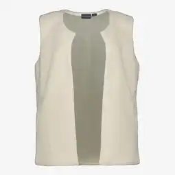 Scapino TwoDay dames teddy gilet lichtbeige aanbieding