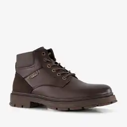 Scapino Wrangler gevoerde heren veterboots bruin aanbieding