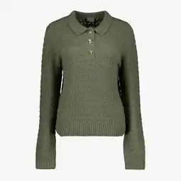 Scapino TwoDay dames polotrui groen aanbieding