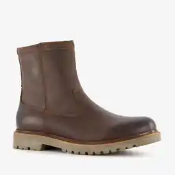 Scapino Output leren heren boots bruin aanbieding