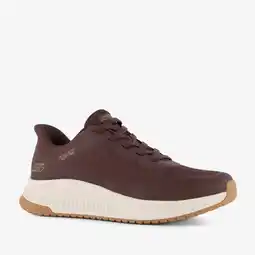 Scapino Skechers Slip-ins: BOBS Sport Squad heren sneakers bruin aanbieding
