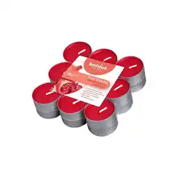 Marskramer Bolsius Geurtheelichten True Scents granaatappel 18 stuks aanbieding