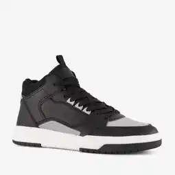 Scapino Blue Box hoge heren sneakers zwart aanbieding