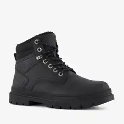 Scapino Blue Box heren veterboots zwart aanbieding
