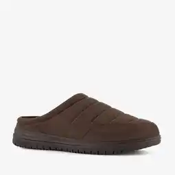 Scapino Skechers Murette Garvanza heren instap pantoffels bruin aanbieding