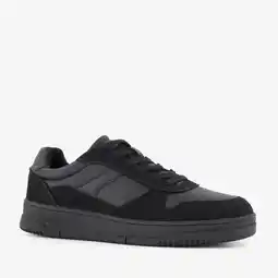 Scapino Blue Box heren sneakers zwart aanbieding