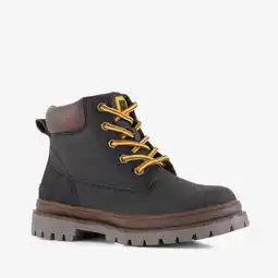 Scapino Blue Box jongens veterboots zwart aanbieding