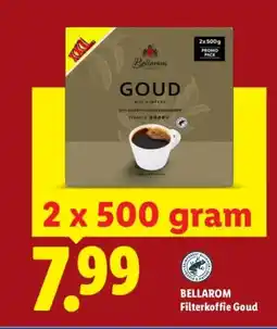 Lidl BELLAROM Filterkoffie Goud aanbieding