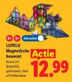 Lidl LUPILU Magnetische bouwset aanbieding