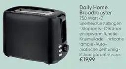Marskramer Daily Home Broodrooster aanbieding