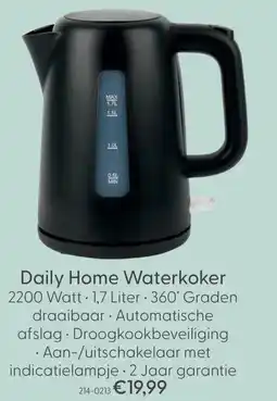 Marskramer Daily Home Waterkoker aanbieding