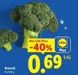 Lidl Broccoli aanbieding