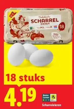 Lidl Scharreleieren aanbieding