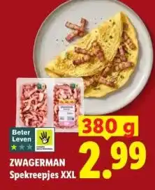 Lidl ZWAGERMAN Spekreepjes XXL aanbieding