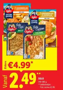 Lidl IGLO aanbieding
