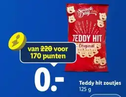 Lidl Teddy hit zoutjes aanbieding