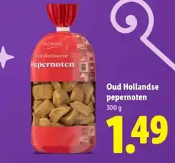 Lidl Oud Hollandse pepernoten aanbieding