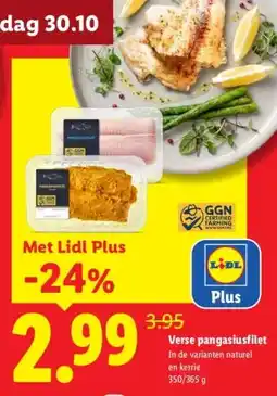 Lidl Verse pangasiusfilet aanbieding
