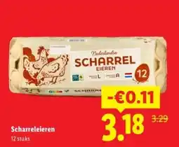 Lidl Scharreleieren aanbieding