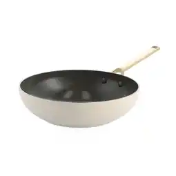 Marskramer BK Sublime wok 28 cm cream white aanbieding