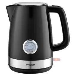Marskramer Inventum waterkoker 1,7L retro zwart aanbieding