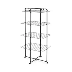 Marskramer Brabantia HangOn droogtoren 30 meter matt zwart aanbieding