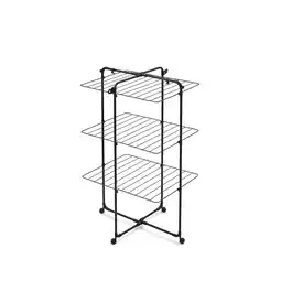 Marskramer Brabantia HangOn droogtoren 23 meter matt zwart aanbieding