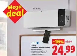 Lidl TRONIC Keramische wandverwarming aanbieding