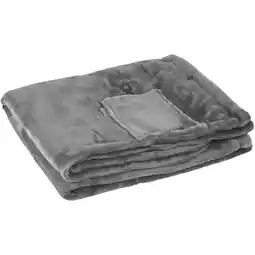 Marskramer Tristar warmte omslagdeken 150x80cm incl powerbank aanbieding