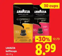 Lidl Lavazza koffiecups aanbieding