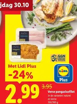 Lidl Verse pangasiusfilet aanbieding