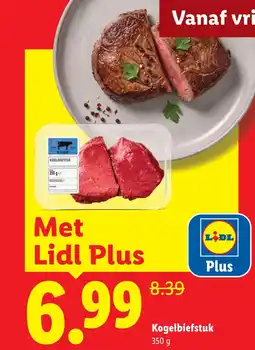 Lidl Kogelbiefstuk aanbieding
