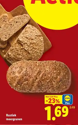 Lidl Rustiek meergranen aanbieding