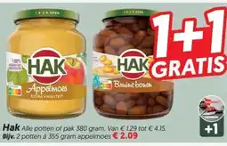 Dekamarkt Hak Appelmoes aanbieding