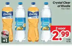 Dekamarkt Crystal Clear of Rivella aanbieding