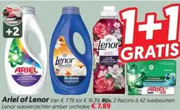 Dekamarkt Ariel of Lenor waszachter amber orchidee aanbieding