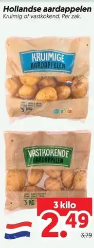 Dekamarkt Hollandse aardappelen aanbieding