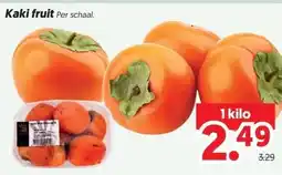 Dekamarkt Kaki fruit aanbieding