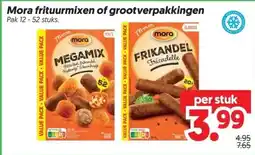 Dekamarkt Mora frituurmixen of grootverpakkingen aanbieding