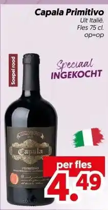 Dekamarkt Capala Primitivo aanbieding