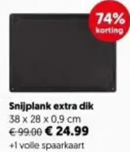 Dekamarkt Snijplank extra dik aanbieding