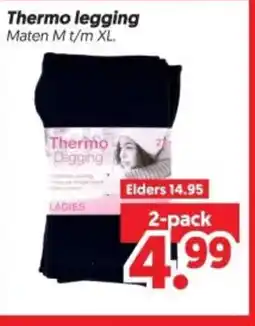 Dekamarkt Thermo legging aanbieding