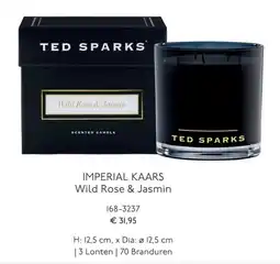 Marskramer Imperial kaars wild rose & jasmin aanbieding